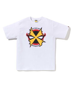 A BATHING APE BAPEMAN X TEE �A �x�C�V���O �G�C�v �g�b�v�X �J�b�g�\�[�ET�V���c �z���C�g �u���b�N�y���������z