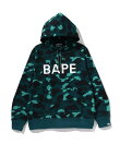 COLOR CAMO BAPE PULLOVER HOODIE