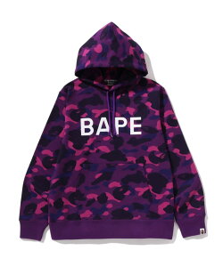 A BATHING APE COLOR CAMO BAPE PULLOVER HOODIE �A �x�C�V���O �G�C�v �g�b�v�X �p�[�J�[�E�t�[�f�B�[ �p�[�v�� ���b�h �u���b�N �O���[���y���������z