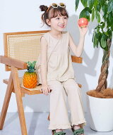 【SALE／6%OFF】devirock 着心地やわらか フリルデザイン セットアップ 子供服 キッズ 女の子 26SS デビ…