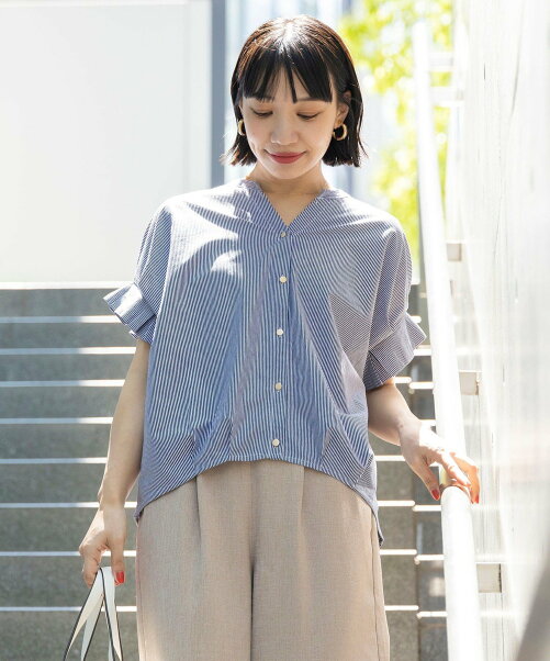Beams Heart 大人気アイテム 追加予約受付中 Beams Heart スキッパーネック カットソー Rakuten Fashion 楽天ファッション 旧楽天ブランドアベニュー Cv3501