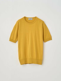 JOHN SMEDLEY Round neck Short sleeved Sweater ｜ NELL ｜ 30G MODERN FIT ジョンスメドレー トップス ニット【送料無料】