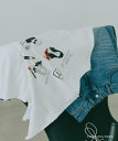 GLOBAL WORK 【プラダを着た悪魔】ヘビロッTEEプリントT半袖/682230 グローバルワーク トップス カットソー・Tシャツ …