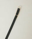 無段階調整 レクタングル型バックルベルト