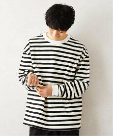 JOURNAL STANDARD relume 【HARDIN KNITWEAR/ハーディンニットウェア】ヘビーウェイト ボーダーTシャツ ジャーナル スタンダード レリューム トップス カットソー・Tシャツ ブラウン【送料無料】