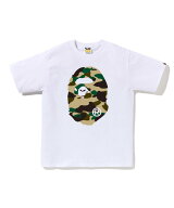 A BATHING APE 1ST CAMO BIG APE HEAD TEE ア ベイシング エイプ トップス カットソー・Tシャツ ブラック…