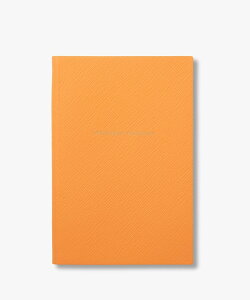 SMYTHSON Wonder Woman Chelsea Notebook in Pastegrain �X�}�C�\�� ���[�� �蒠�E������ �I�����W�y���������z