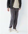 ウーリーニットツイルスリムテーパード5ポケットパンツ