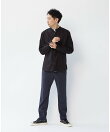 ウーリーニットツイルスリムテーパード5ポケットパンツ