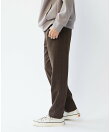 ウーリーニットツイルスリムテーパード5ポケットパンツ