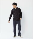 ウーリーニットツイルスリムテーパード5ポケットパンツ