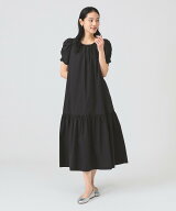 【SALE／30%OFF】Ray BEAMS ギャザー パフスリーブ ワンピース ビームス ウイメン ワンピース・ドレス ワ…