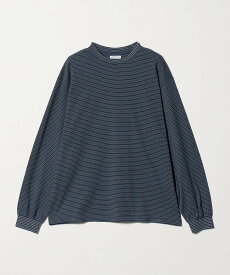 UNITED ARROWS 【別注】＜YONETOMI＞ ボーダー クルーネック ロングスリーブ Tシャツ ユナイテッドアローズ トップス カットソー・Tシャツ ネイビー グレー ブラウン【送料無料】