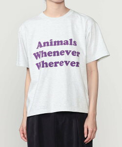 Bshop STUDIO WEAREALLANIMALS �b Whatever Whenever ����T�V���c WOMEN �r�V���b�v �g�b�v�X �J�b�g�\�[�ET�V���c�y���������z