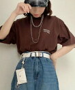 *新色追加【FFEIN(フェイン)】ワンポイントロゴ刺繍 / Tシャツ クルーネック 半袖