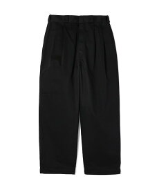 N.HOOLYWOOD COMPILE N.HOOLYWOOD COMPILE × Dickies / 2TUCKS TROUSERS エヌ．ハリウッド パンツ その他のパンツ ブラック グレー カーキグリーン【送料無料】