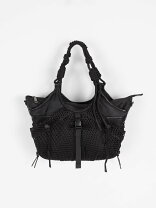 2wayメッシュハンドバッグ ほぼ新品 ヌエール 2WAY メッシュ