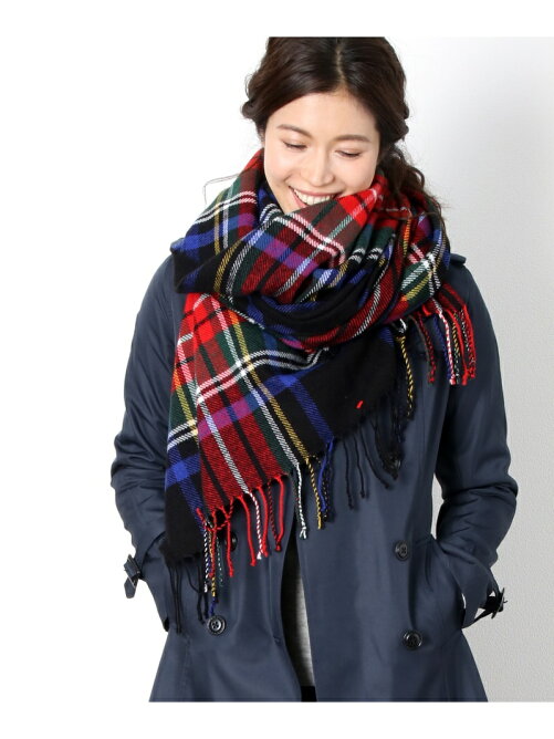 Sankyoshokai チェック大判ストールレディース Rakuten Fashion 楽天ファッション 旧楽天ブランドアベニュー T