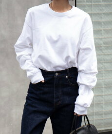 【SALE／53%OFF】GILDAN GILDAN/【USA企画】6.0オンス USA ウルトラコットンビッグシルエット 袖リブ　ロングスリーブ　Tシャツ 長袖 無地 ロンT カットソー ギルダン 　GL2400 セットアップセブン トップス カットソー・Tシャツ オレンジ ピンク ブルー カーキグリーン レ