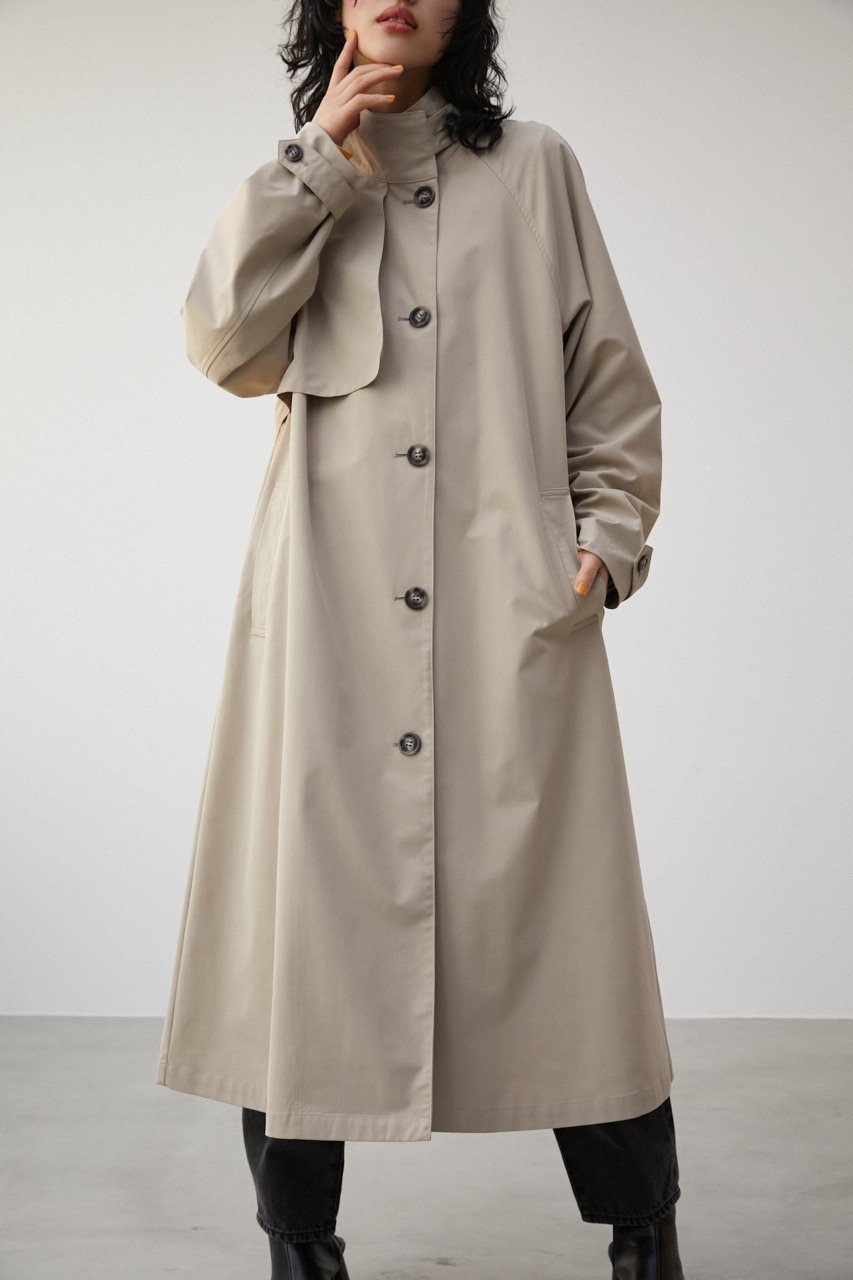 AZUL by moussy｜SPRING STAND COLLAR TRENCH CT | Rakuten Fashion