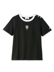 LILY BROWN 【WEB・一部店舗限定カラー】【LILY BROWN*MARY QUANT】クラシックコンパクトTシャツ リリーブラウン トップス カットソー・Tシャツ ホワイト ブラック【送料無料】