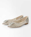 【SALE／40%OFF】Dhyana. 【Dhyana.】レースビジューフラット ディアナドット シューズ・靴 パンプス グレー ブラック【送料無料】