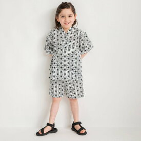 【SALE／20%OFF】branshes 【キッズ】甚平 ブランシェス 着物・浴衣・和装小物 浴衣 ブラック ホワイト ブルー