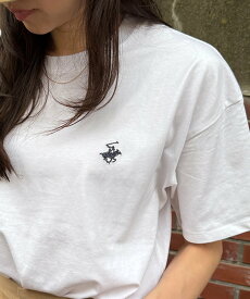 【SALE／65%OFF】BEVERLY HILLS POLO CLUB BEVERLY HILLS POLO CLUB/クラシカルポニー刺繍半袖Tシャツ ポロ セットアップセブン トップス カットソー・Tシャツ グレー ブラック ネイビー ホワイト グリーン