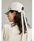 【UVカット】【ウォッシャブル】【吸水速乾】バックリボンキャップ