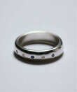 【BYSMITH / バイスミス】DIAMOND/SAPHIRE ROUND 925 RING:リング