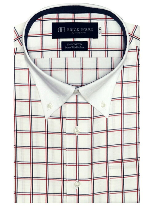 Brick House By Tokyo Shirts M 形態安定ノーアイロン クレリックボタンダウン 半袖ビジネスシャツ Rakuten Fashion 楽天ファッション 旧楽天ブランドアベニュー Ay7506
