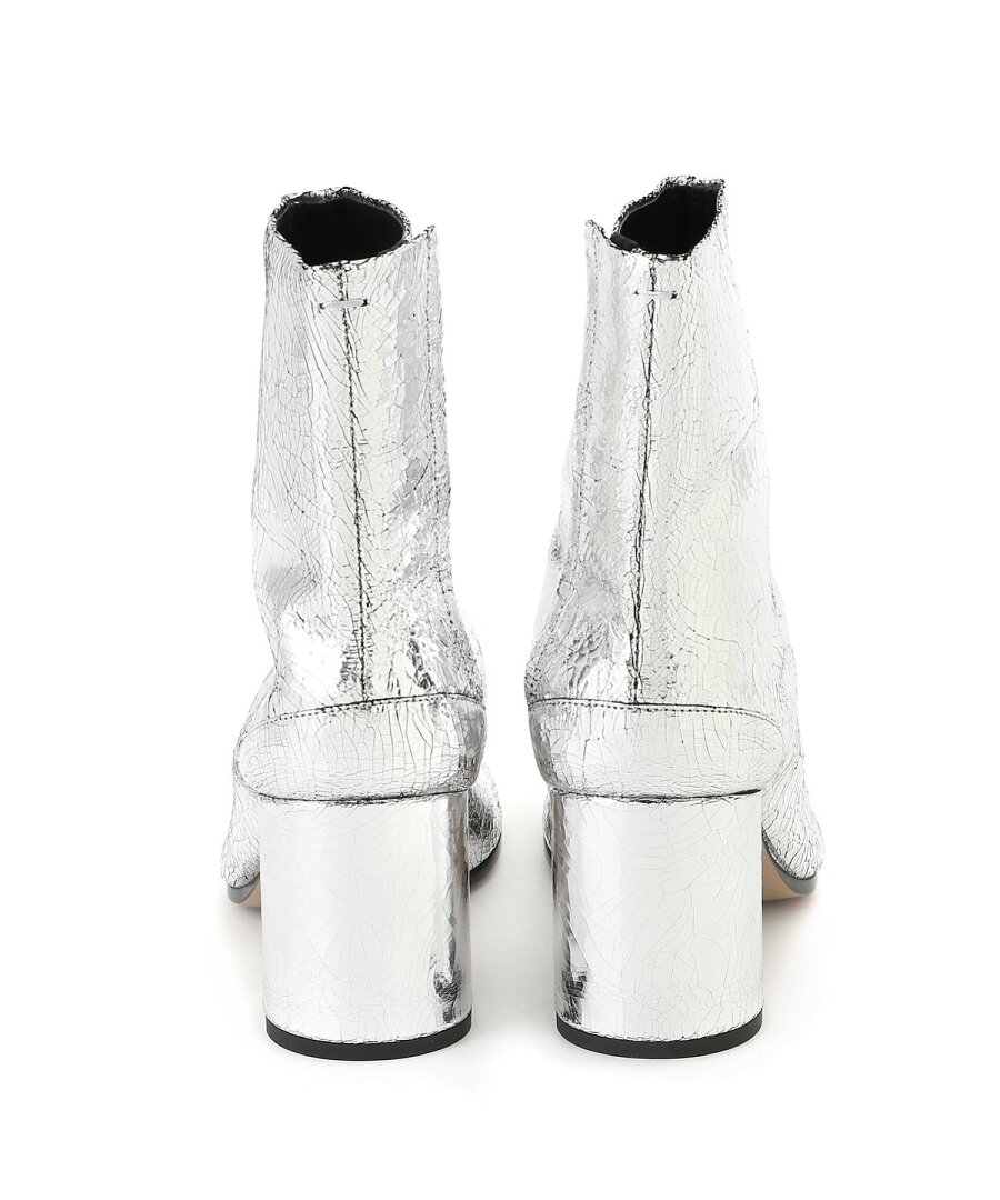 Maison Margiela 「タビ」ミラーブーツ メゾンマルジェラ シューズ・靴 ブーツ シルバー【送料無料】 - メイン画像 3