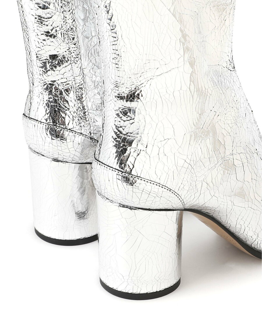 Maison Margiela 「タビ」ミラーブーツ メゾンマルジェラ シューズ・靴 ブーツ シルバー【送料無料】 - メイン画像 5