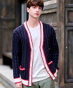【SALE／30%OFF】DRESSTERIOR スプリングチルデン ニットロンドンカーディガン ドレステリア トップス カーディガン ネイビー【送料無料】