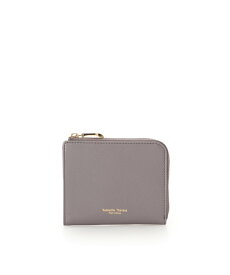 Samantha Thavasa Petit Choice シンプルL字ファスナー 折財布 サマンサタバサプチチョイス 財布・ポーチ・ケース 財布 レッド ホワイト シルバー ブラック オレンジ グレー ピンク グリーン【送料無料】