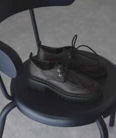 ADAM ET ROPE' FEMME レースアップシューズ アダムエロペ シューズ・靴 その他のシューズ・靴 ブラック【送料無料】