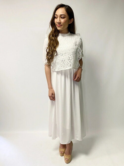 Duras レース五分袖ワンピース Rakuten Fashion 楽天ファッション 旧楽天ブランドアベニュー Bz9507