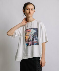 AULA AILA OCEAN PHOTO PRINT T-SHIRT アウラアイラ トップス カットソー・Tシャツ ブラック ネイビー ホワイト グリーン【送料無料】