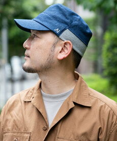 nakota nakota デニム リブ ワークキャップ 帽子 メンズ レディース アウトドア ナコタ 帽子 キャップ ブルー【送料無料】