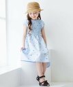 branshes 【ときめきワンピース】シャーリング半袖ワンピース ブランシェス ワンピース・ドレス ワンピース ピンク ブ…