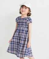 【SALE／10%OFF】branshes 【ときめきワンピース】シャーリング半袖ワンピース ブランシェス ワンピース…