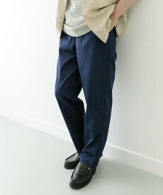 【SALE／60%OFF】URBAN RESEARCH ITEMS 『セットアップ対応』マシンウォッシャブルピケテーパードパンツ アーバンリサーチアイテムズ パンツ その他のパンツ ブラック ネイビー