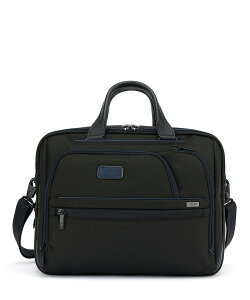 TUMI �y�����z5�N�ۏ� ALPHA 15�C���`�E�G�N�X�p���_�u���E�u���[�t�P�[�X A4 �g�D�~ �o�b�O �r�W�l�X�o�b�O�E�u���[�t�P�[�X �u���b�N�y���������z