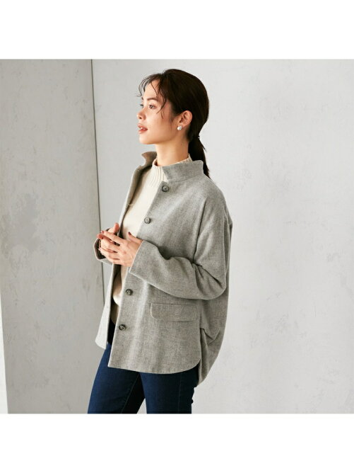 Comme Ca Ism 尾州 ウールナイロン ショートコート Rakuten Fashion 楽天ファッション 旧楽天ブランド アベニュー Bh4509