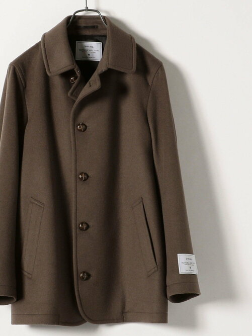 Ships Ships Any Sorona混 ストレッチ スーパー ライト メルトン シングル Pコート Rakuten Fashion 楽天ファッション 旧楽天ブランドアベニュー Bm2509