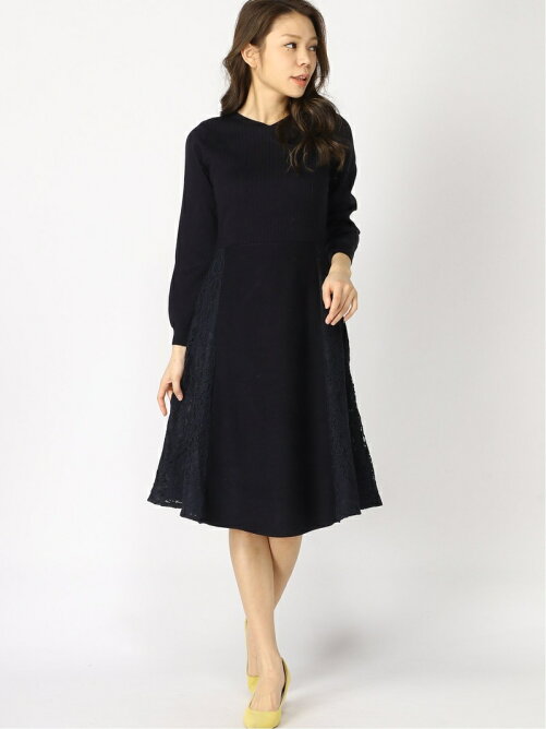 Rewde サイドレースニットワンピース 0r05 112 Rakuten Fashion 楽天ファッション 旧楽天 ブランドアベニュー Ce3509