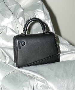 PRANK PROJECT ���S�v���[�g�~�j�T�b�`�F���o�b�O / Logo Plate Mini Satchel Bag �v�����N �v���W�F�N�g �o�b�O �n���h�o�b�O �u���b�N�y���������z