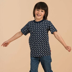 Levi's リーバイス総柄ロゴTシャツ (身長90-120cm) リーバイス 福袋・ギフト・その他 その他 ブルー