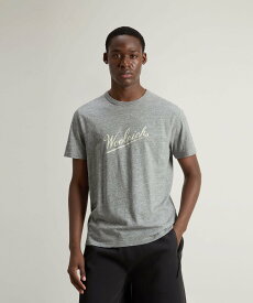 【SALE／30%OFF】WOOLRICH 【公式】ムーラン ジャージー ロゴ ティーシャツ ウールリッチ トップス カットソー・Tシャツ ブルー グレー【送料無料】
