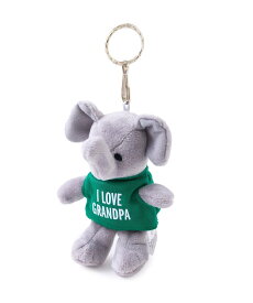 【SALE／30%OFF】M TO R 【GRANDPA】x ムウトアール STUFFED ANIMAL KEY HOLDER アダムエロペ ファッション雑貨 チャーム・キーチェーン ブラウン